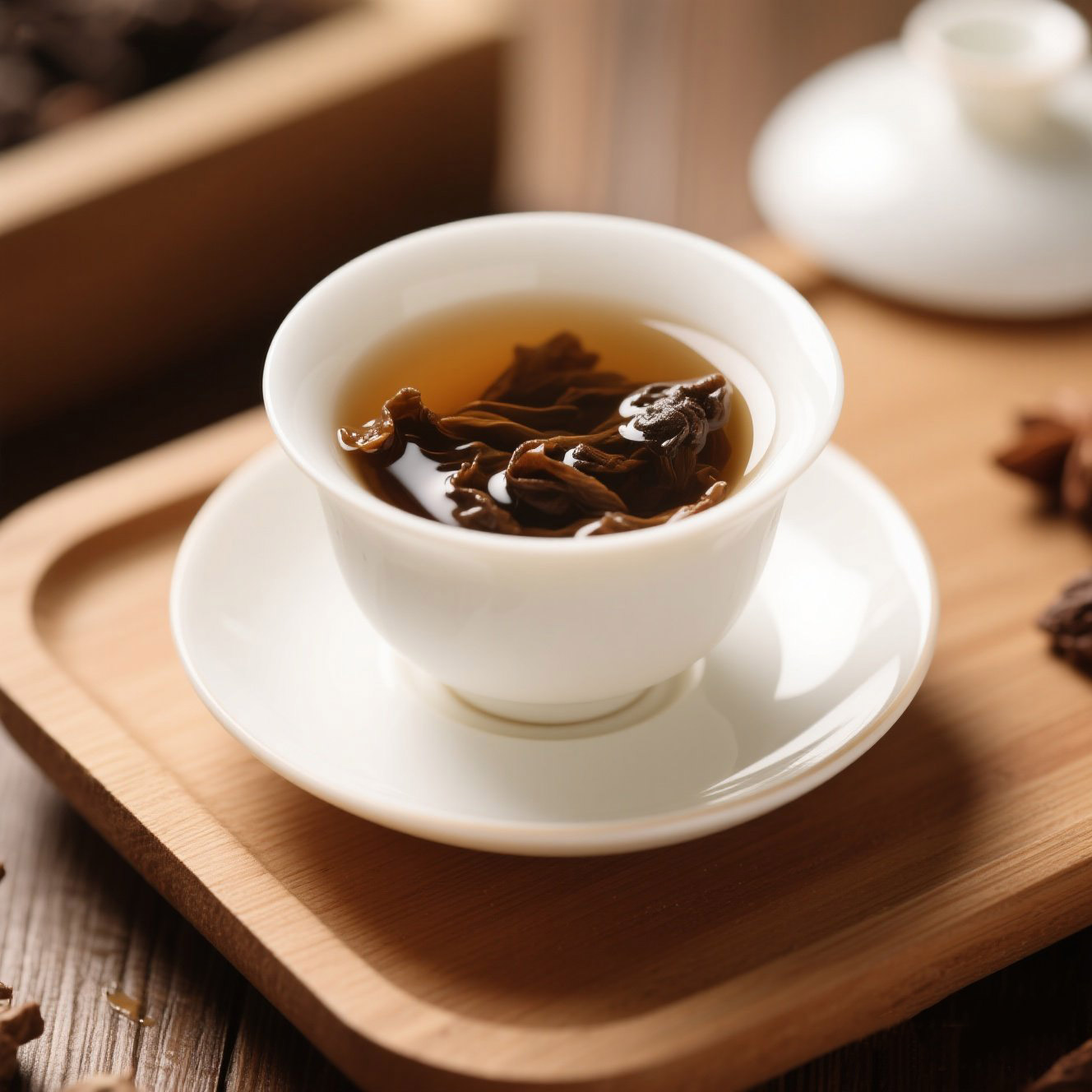 天福茗茶 台湾高山茶冻顶乌龙茶叶 原装台湾茶300克装 茶叶节日送礼